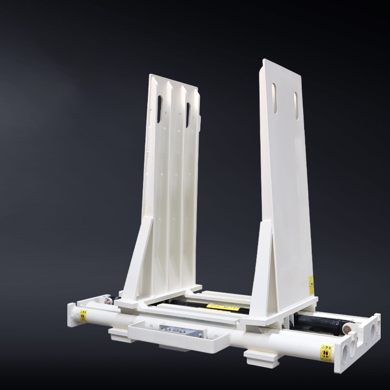 Pinza piatta con spostamento laterale per carrello elevatore