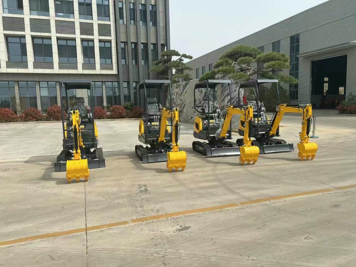 Escavatore per costruzioni interne