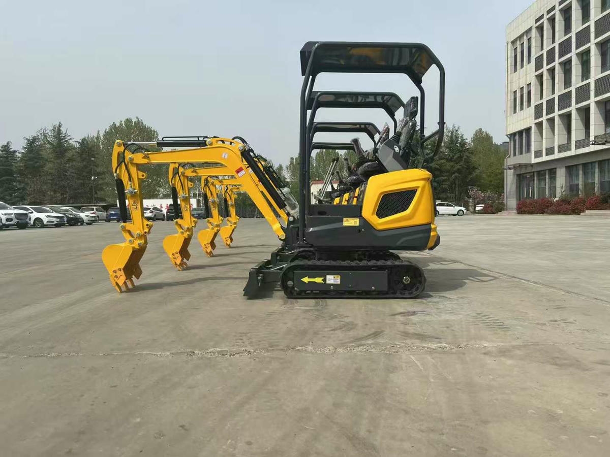 Escavatore per costruzioni interne