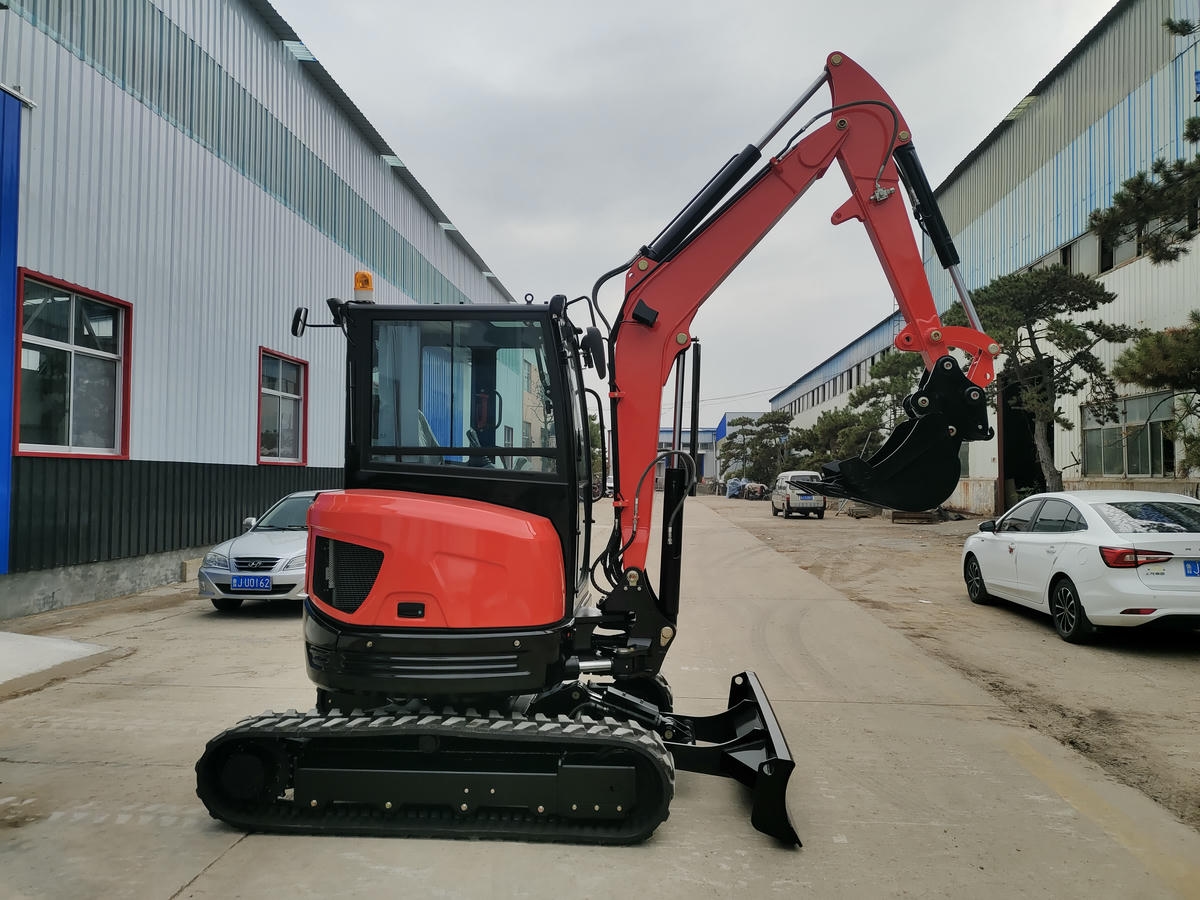 Miniescavatore cingolato