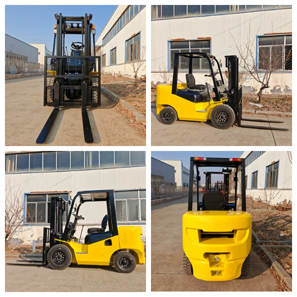 Carrello elevatore diesel meccanico da 2,5 t